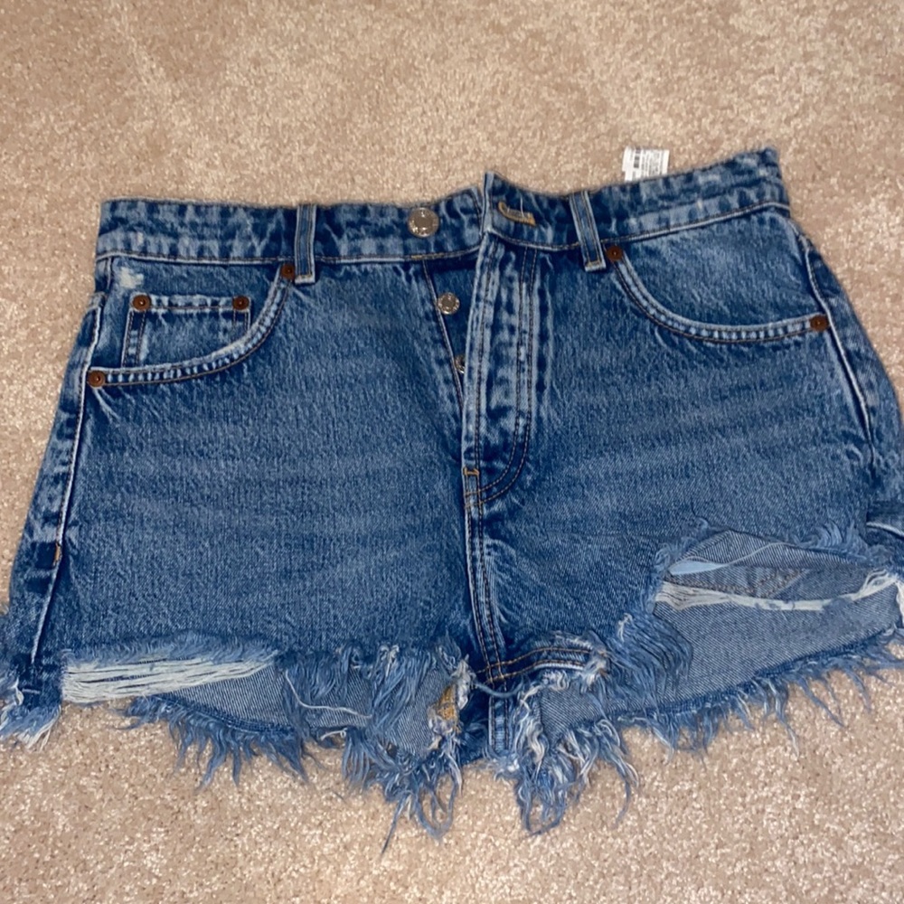 Zara jean shorts